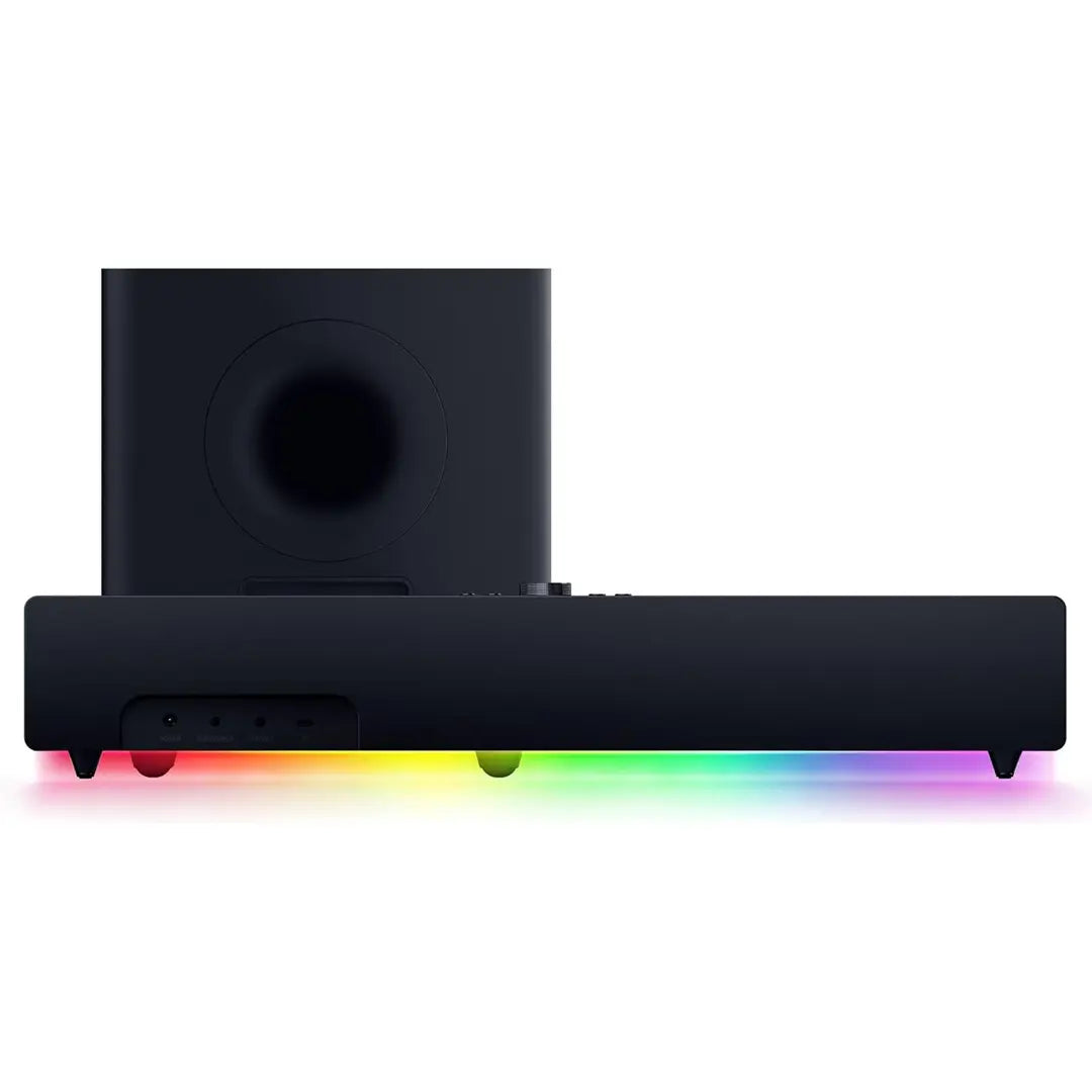 Razer Leviathan V2 Pro AI-Powered Beamforming PC Gaming Soundbar with Subwoofer in Qatar Razer Leviathan V2 Pro AI-Powered Beamforming PC Gaming Soundbar with Subwoofer in Qatar